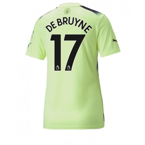 Fotbalové Dres Manchester City Kevin De Bruyne #17 Dámské Alternativní 2022-23 Krátký Rukáv